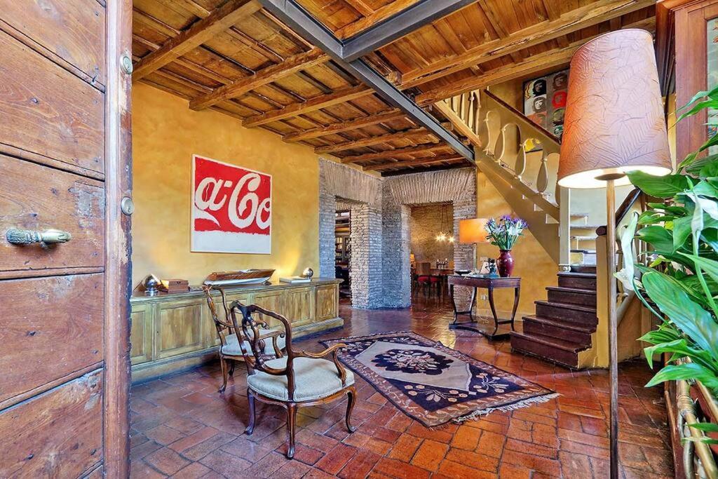 Spectacular Luxury Flat In Trastevere Roma Exterior foto