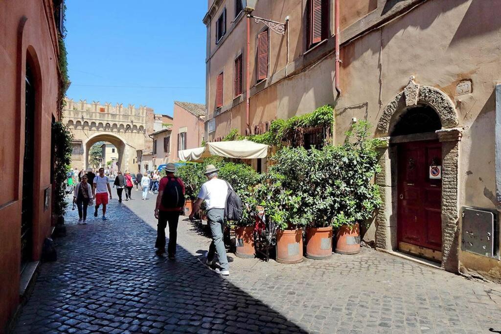 Spectacular Luxury Flat In Trastevere Roma Exterior foto