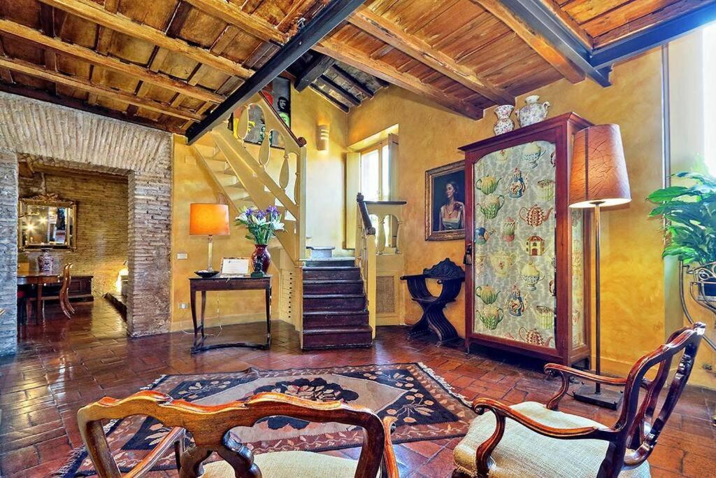 Spectacular Luxury Flat In Trastevere Roma Exterior foto